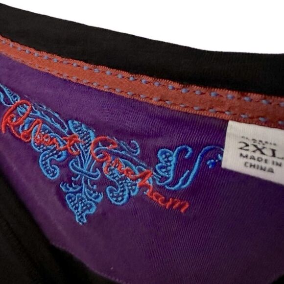 Robert Graham Shirt Men’s Size 2XL Short Sleeve T - Picture 3 of 5